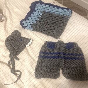 Newborn Photo Props - Surfer / Shark